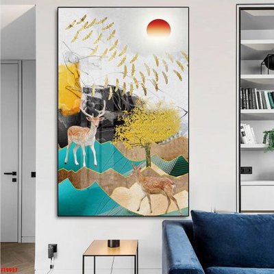 Ảnh gốc File tranh lối vào FT9937 (siêu chi tiết) để in ấn