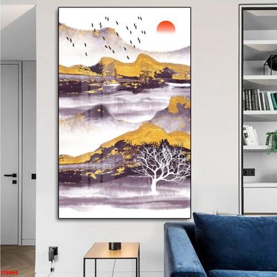 File in trần File tranh lối vào FT9999 (bản gốc) mây trời