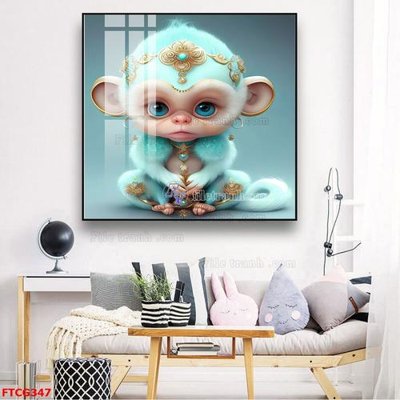 File in ấn cao cấp Tranh 12 con giáp FTCG347 (file gốc)