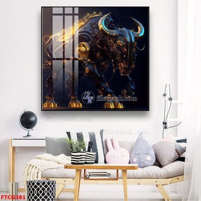 Download file gốc Tranh 12 con giáp FTCG381 (in mica) 3D