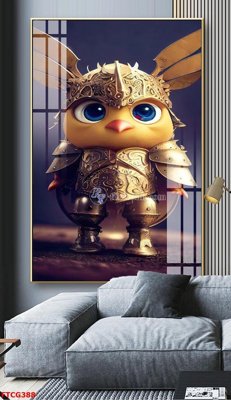 File tranh Tranh 12 con giáp FTCG388 (bản gốc) in lụa 3D