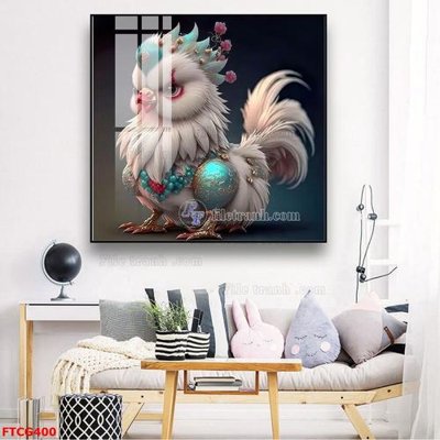 File ảnh Tranh 12 con giáp FTCG400 (gốc) in poster