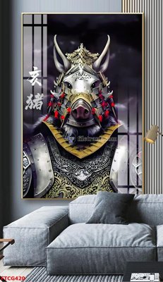 File ảnh Tranh 12 con giáp FTCG420 (gốc) trang trí khách sạn