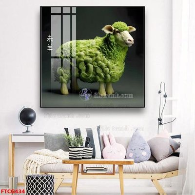 File ảnh Tranh 12 con giáp FTCG434 (gốc) in standee