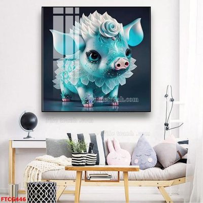 File tranh Tranh 12 con giáp FTCG446 (bản gốc) trang trí văn phòng