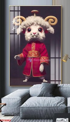 Tải file tranh Tranh 12 con giáp FTCG502 (ảnh gốc) ngay