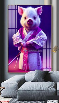 Tải file Tranh 12 con giáp FTCG508 (gốc) làm file thiết kế