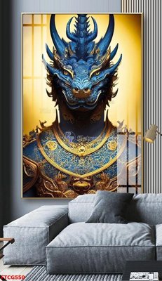 File ảnh Tranh 12 con giáp FTCG550 (gốc) dùng in Pano