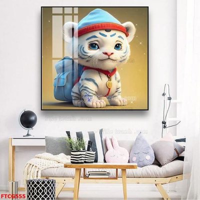 Download file gốc Tranh 12 con giáp FTCG555 (độ nét cao)