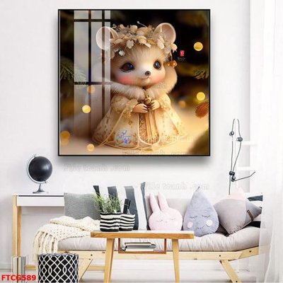 File PSD Tranh 12 con giáp FTCG589 (bản gốc) dễ dàng edit