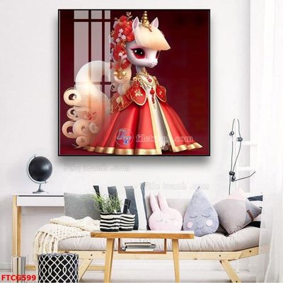 File gốc Tranh 12 con giáp FTCG599 (cho in ấn) từ Filetranh.com