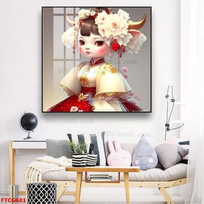 Tải file Tranh 12 con giáp FTCG601 (gốc) chủ đề tôn giáo