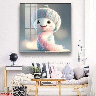 File in trần Tranh 12 con giáp FTCG618 (file gốc) hoa văn 3D