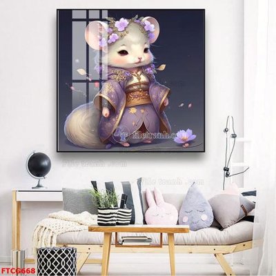 Tải file tranh Tranh 12 con giáp FTCG668 (ảnh gốc) ngay