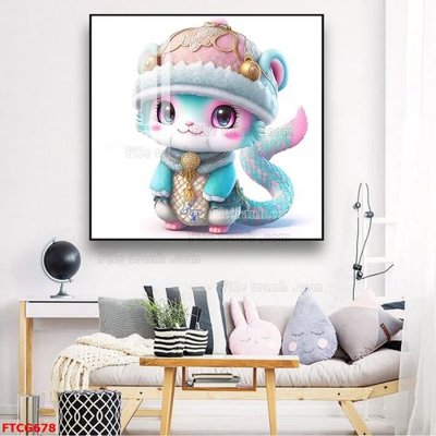 Download file Tranh 12 con giáp FTCG678 (chất lượng in ấn)