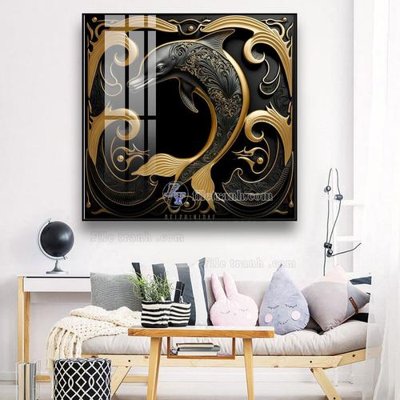 File tranh Tranh 12 con giáp FTCG843 (gốc) in vải canvas