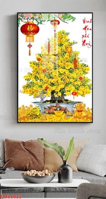 Tải file File tranh chậu mai bonsai FTTL1022 (ảnh gốc) file TIFF