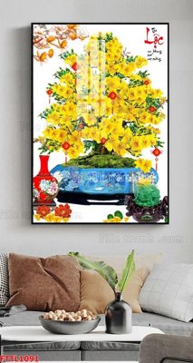 Download file gốc File tranh chậu mai bonsai FTTL1091 (dùng cho in ấn)