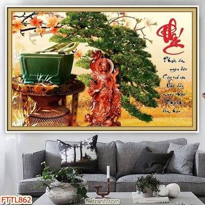 Mua file ảnh gốc File tranh chậu mai bonsai FTTL862 (chất lượng cao)