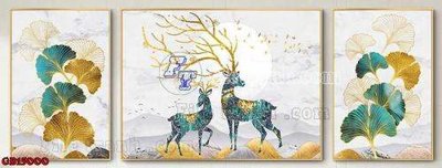 File tranh ảnh gốc File gốc in bộ tranh decor treo tráng gương canvas GB15000 dùng cho in khổ lớn