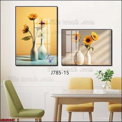 Download file tranh PSD File gốc in bộ tranh decor treo tráng gương canvas GB15034 để chỉnh sửa