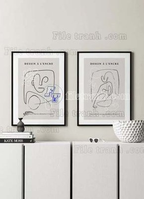 Download file File gốc in bộ tranh decor treo tráng gương canvas GB15114 (chất lượng in ấn)