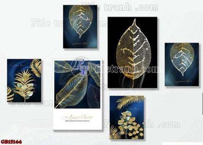 File gốc File gốc in bộ tranh decor treo tráng gương canvas GB15144 (ảnh chi tiết) để in ấn