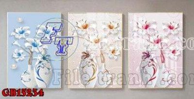 File gốc File gốc in bộ tranh decor treo tráng gương canvas GB15234 (chủ đề hiện đại) trang trí