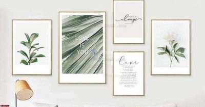 Tải file File gốc in bộ tranh decor treo tráng gương canvas GB15265 (PSD) cho in tranh 3D