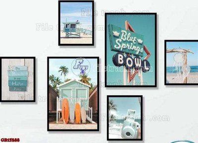 Download file gốc File gốc in bộ tranh decor treo tráng gương canvas GB15288 (in lụa) tranh 3D