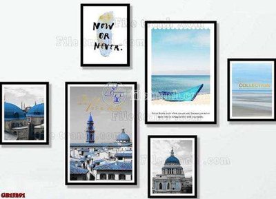 File tranh in tráng gương File gốc in bộ tranh decor treo tráng gương canvas GB15291 (siêu nét)