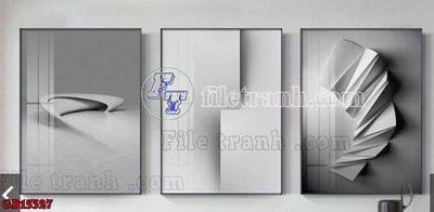 File PSD File gốc in bộ tranh decor treo tráng gương canvas GB15327 (bản gốc) đã tách nền