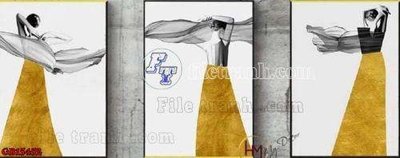 Tải file gốc File gốc in bộ tranh decor treo tráng gương canvas GB15452 (bản PSD) gốc