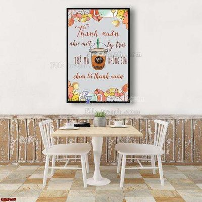 File gốc File gốc in bộ tranh decor treo tráng gương canvas GB15469 (chuẩn màu) cho in offset
