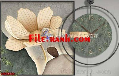 File gốc File gốc in bộ tranh decor treo tráng gương canvas GB15540 (dành cho trang trí nội thất)