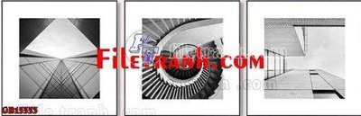 File in trần File gốc in bộ tranh decor treo tráng gương canvas GB15553 (bản gốc 3D) sống động