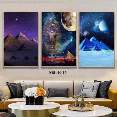 File gốc File gốc in bộ tranh decor treo tráng gương canvas GB15567 (ảnh chi tiết) để in ấn