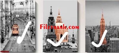 File gốc in ấn File gốc in bộ tranh decor treo tráng gương canvas GB15663 (sẵn sàng tải về)