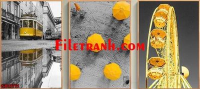 File gốc File gốc in bộ tranh decor treo tráng gương canvas GB15751 (in mica) làm bảng hiệu