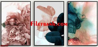 Tải về file gốc File gốc in bộ tranh decor treo tráng gương canvas GB15797 (chuẩn in ấn)