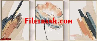 File PSD File gốc in bộ tranh decor treo tráng gương canvas GB15859 (chất lượng in ấn)