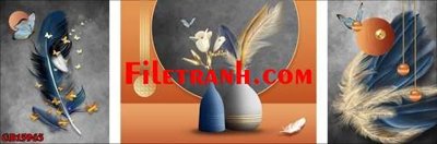 Tải file File gốc in bộ tranh decor treo tráng gương canvas GB15963 (ảnh gốc) in gạch 3D