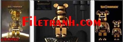 Tải file gốc File gốc in bộ tranh decor treo tráng gương canvas GB15980 (bản PSD) còn layer