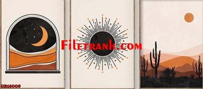 Tải file gốc File gốc in bộ tranh decor treo tráng gương canvas GB16009 (bản PSD) chỉnh sửa được