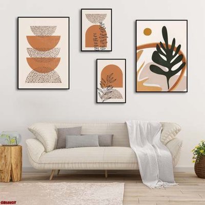 File in trần File gốc in bộ tranh decor treo tráng gương canvas GB16107 (bản gốc) trời sao