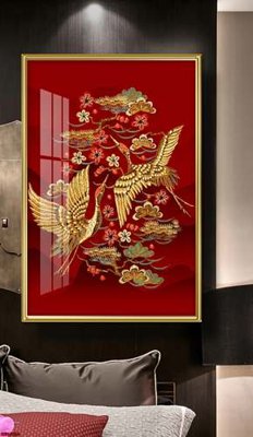 Chi tiết file tranh tráng gương File gốc in bộ tranh decor treo tráng gương canvas GB16124 (ảnh gốc)