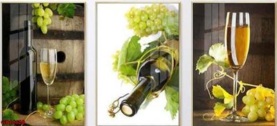 File in ấn cao cấp File gốc in bộ tranh decor treo tráng gương canvas GB16168 (file gốc)