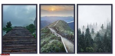 File gốc File gốc in bộ tranh decor treo tráng gương canvas GB16176 (chuẩn CMYK) cho nhà in