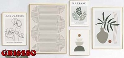 File in mica File gốc in bộ tranh decor treo tráng gương canvas GB16280 (bản gốc) siêu trong