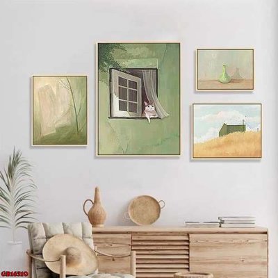 File in mica File gốc in bộ tranh decor treo tráng gương canvas GB16310 (ảnh gốc) đẹp